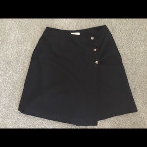 Talbots black skort